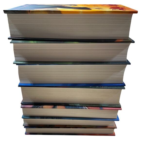 Harry Potter Complete Hardcover Set 1st American Edition 1-7 J.K. Rowling EUC - Picture 9 of 12